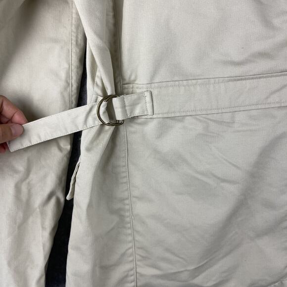 Joseph Abboud Utility Blazer Jacket Mens XL Khaki Unstructured Cotton Adjustable - Picture 10 of 16